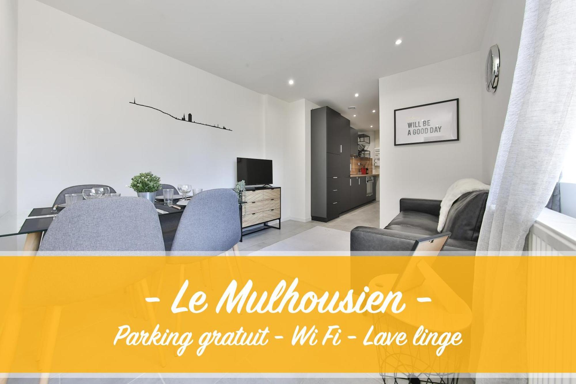 Le Mulhousien/ Parking Gratuit / Wifi / Lave Linge/ Tudors Locations Apartment Mulhouse Exterior photo